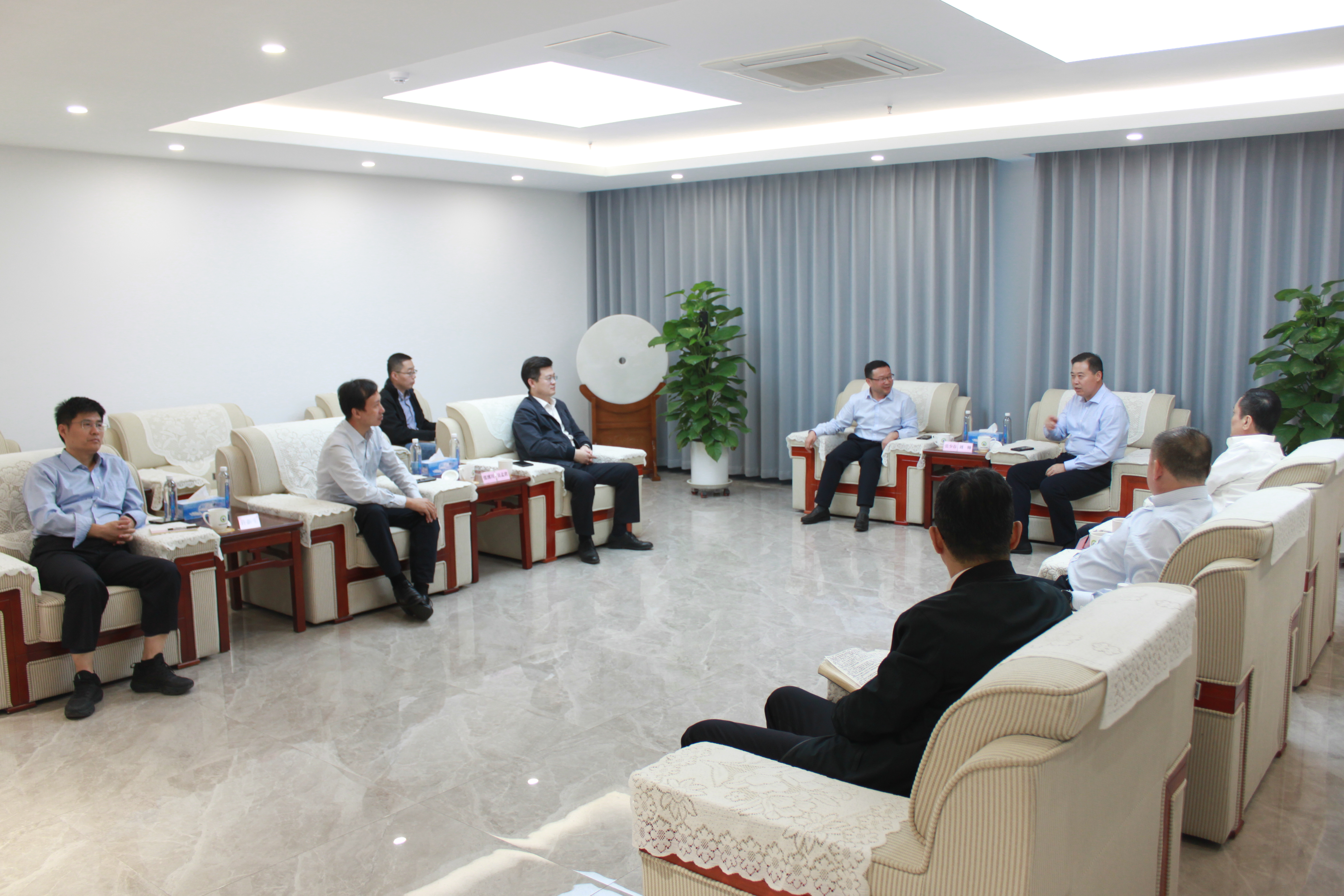 中石化天然氣分公司山東銷售中心到市能源集團座談交流(圖2)